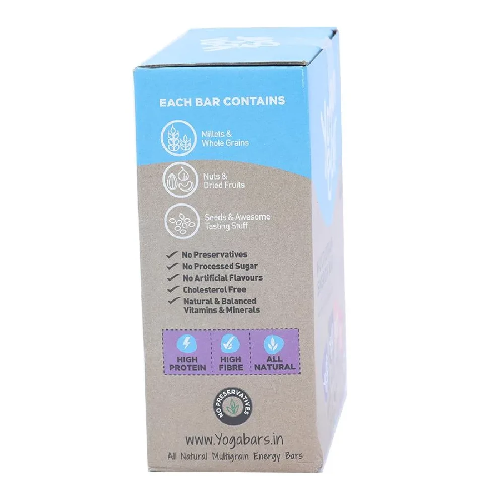 Yoga Bar Multigrain Variety Energy Bar - Chocolate, Vanilla Almonds, Cashew Orange & Nuts & Seeds, 38 g (Pack of 10)-6.webp